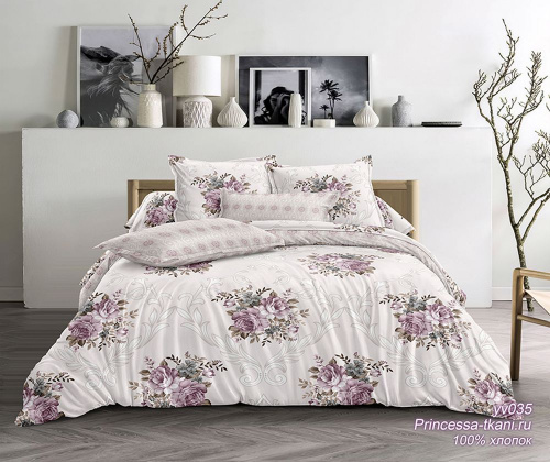 КПБ Поплин на резинке Арт. yv035